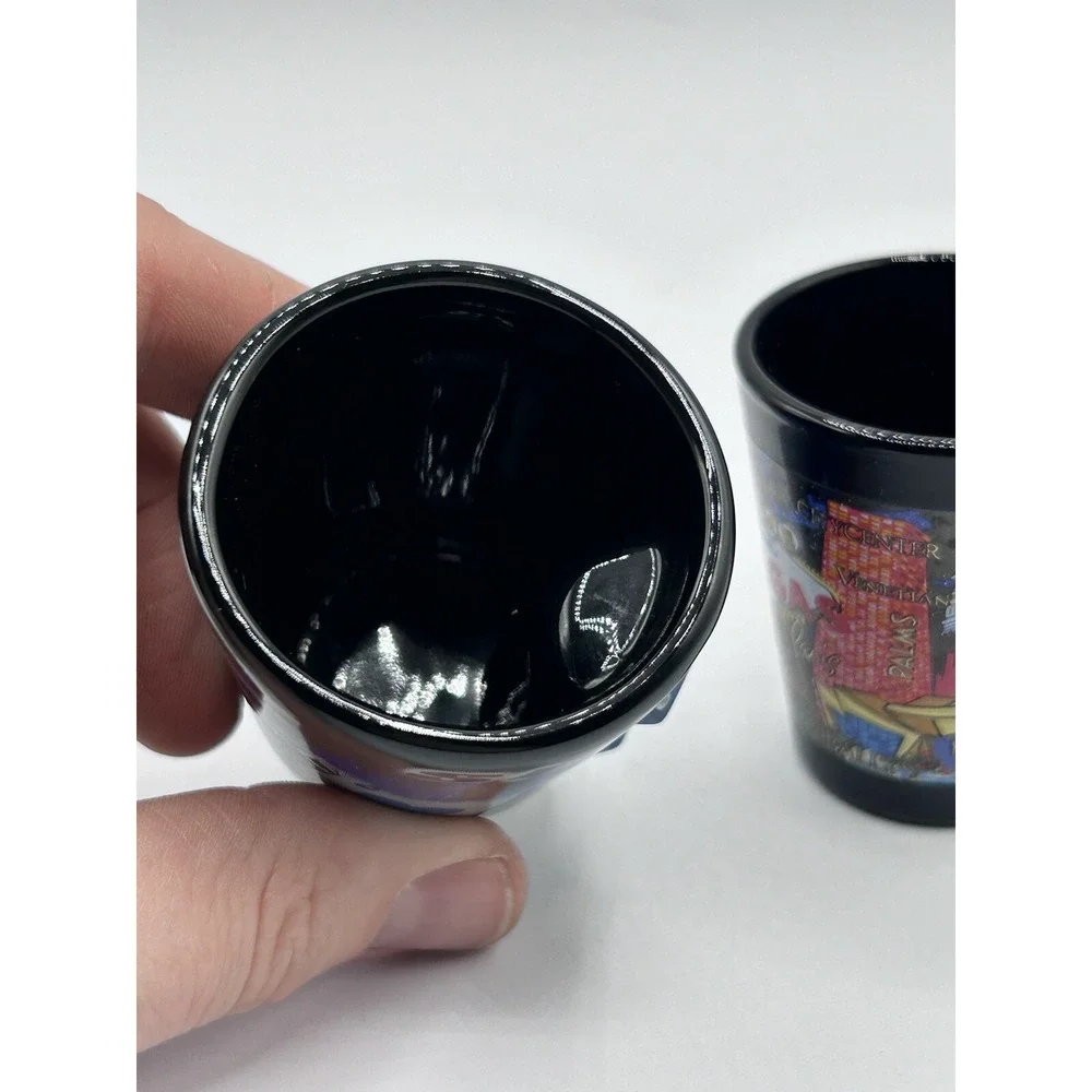 Las Vegas Sin City Dice Novelty Shot Glass Set Of 2‎